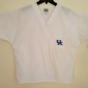UK University of Kentucky Men's L Scrub Top